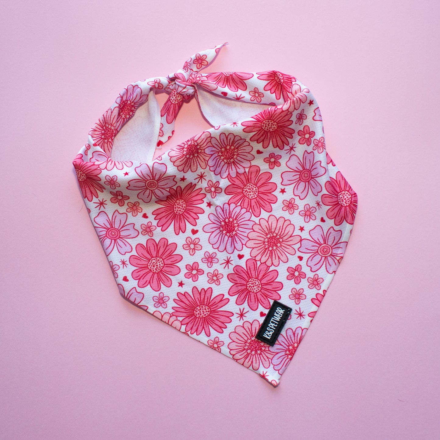 Elly's Flower Power: Dog Bandana